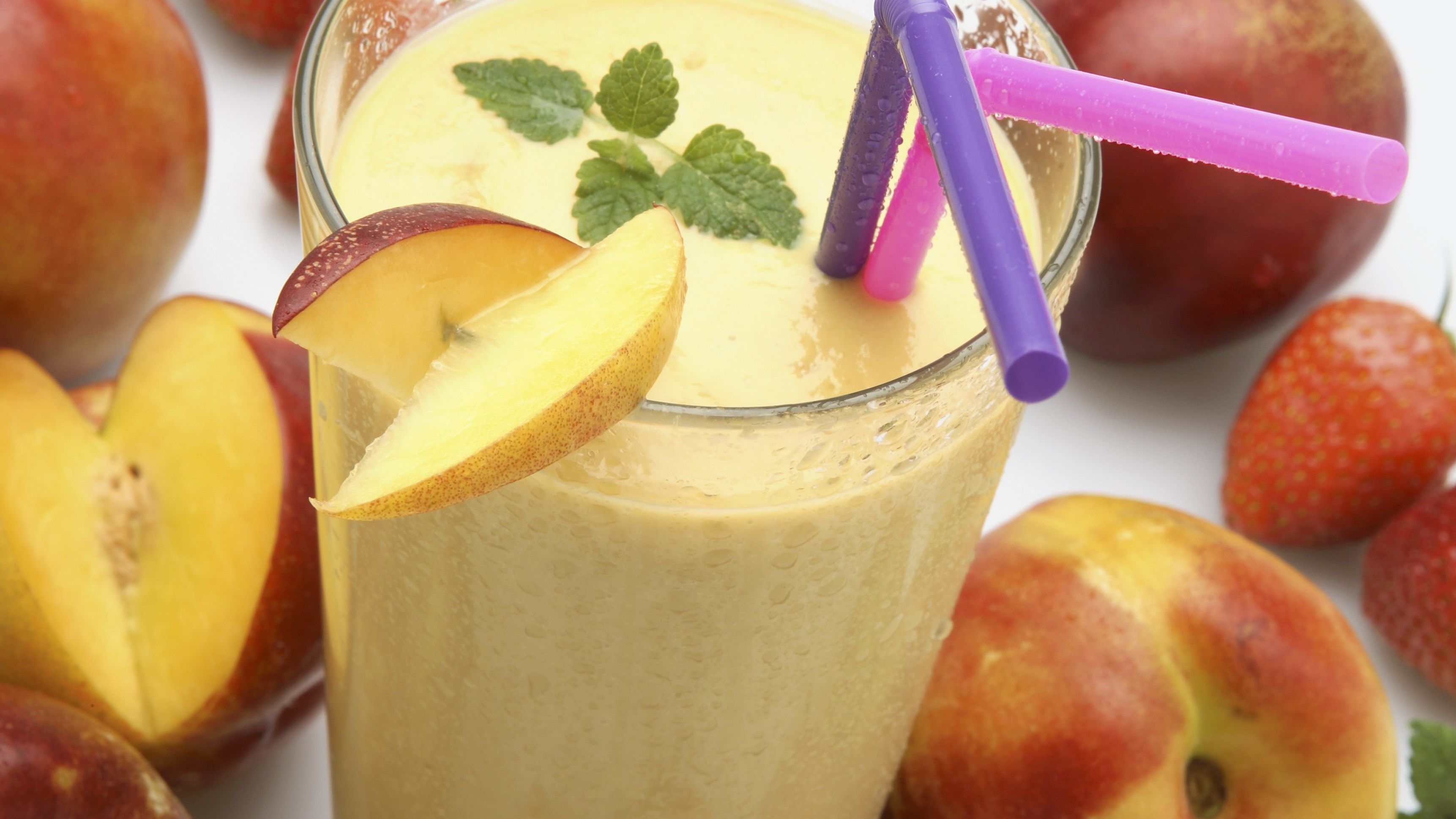 Peach Mango shake