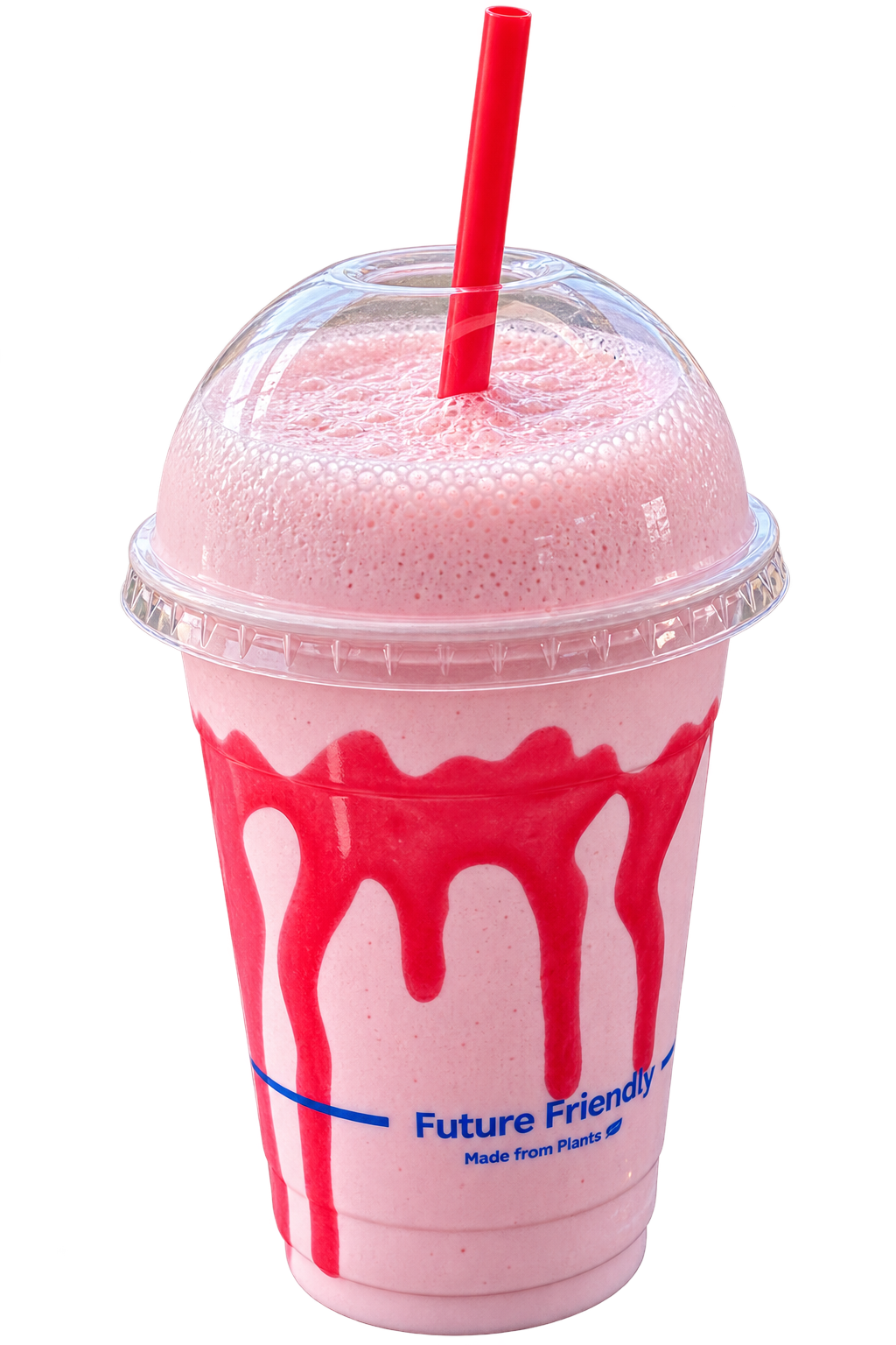 Strawberry Vanilla Milkshake
