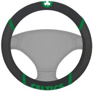 Boston Celtics Mesh Steering Wheel Cover/Stitched
