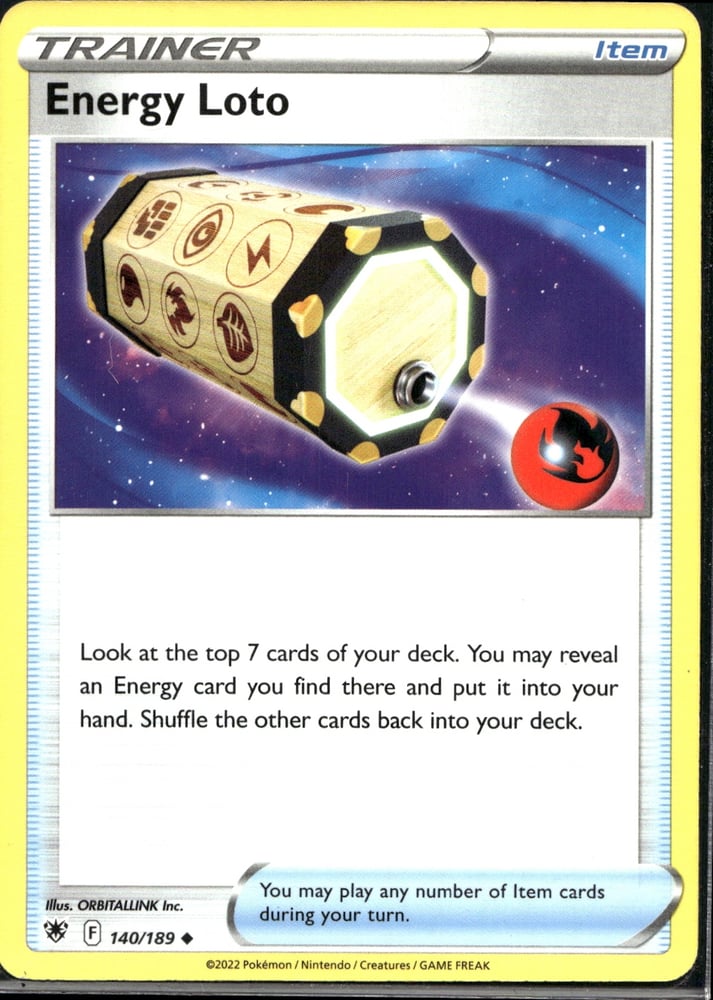 Energy Loto - SWSH10 140/189
