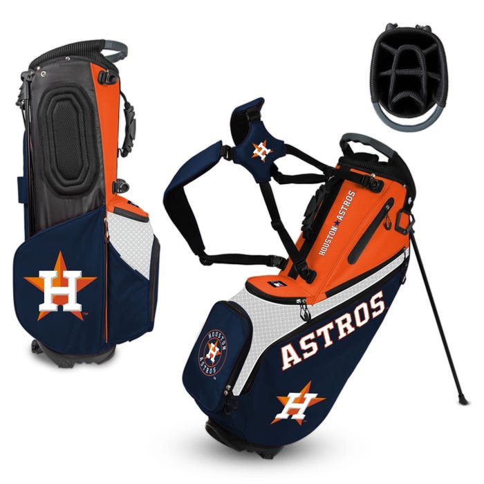 Houston Astros Hybrid Back Nine Carry Golf Bag — view 1