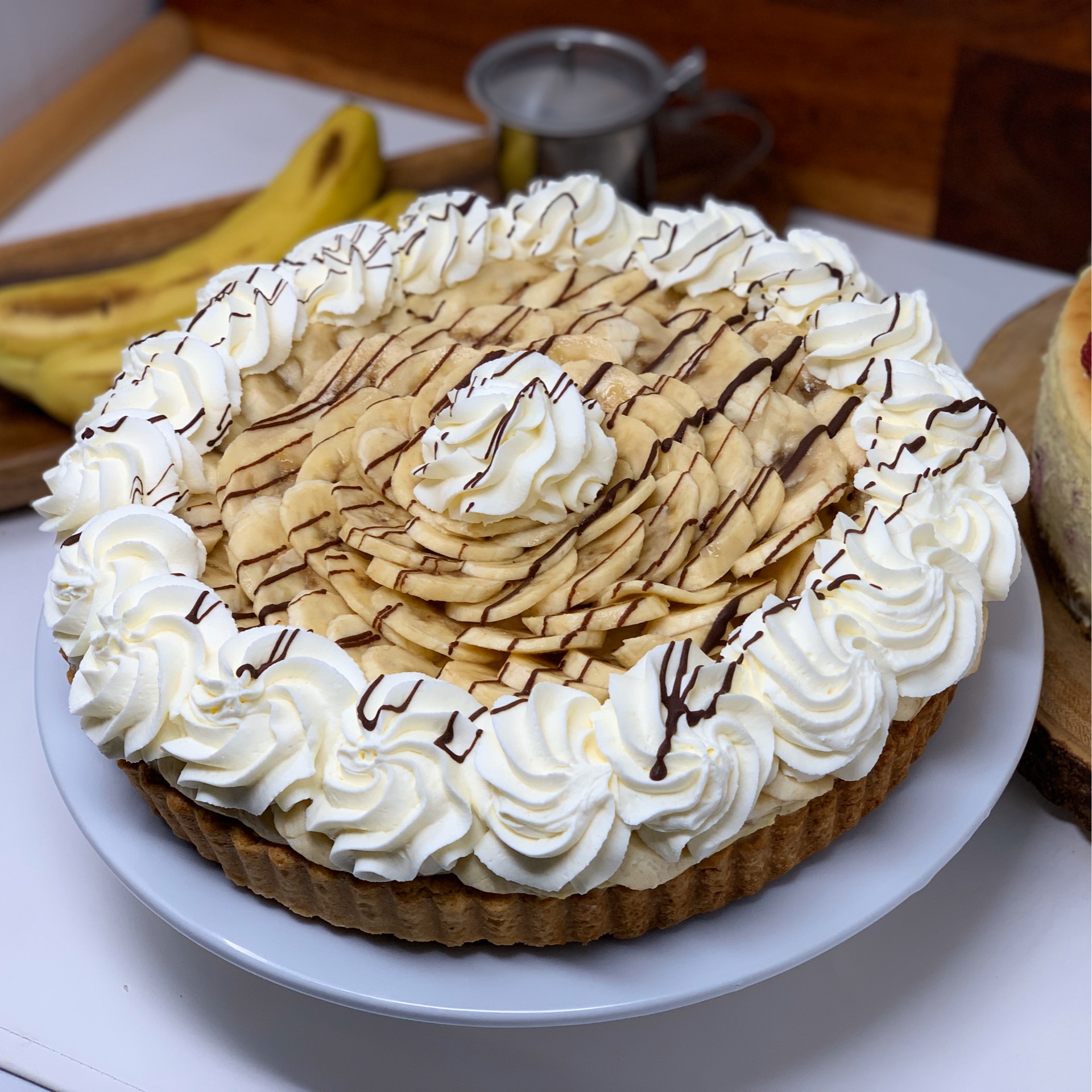 Banana And Cream Tart