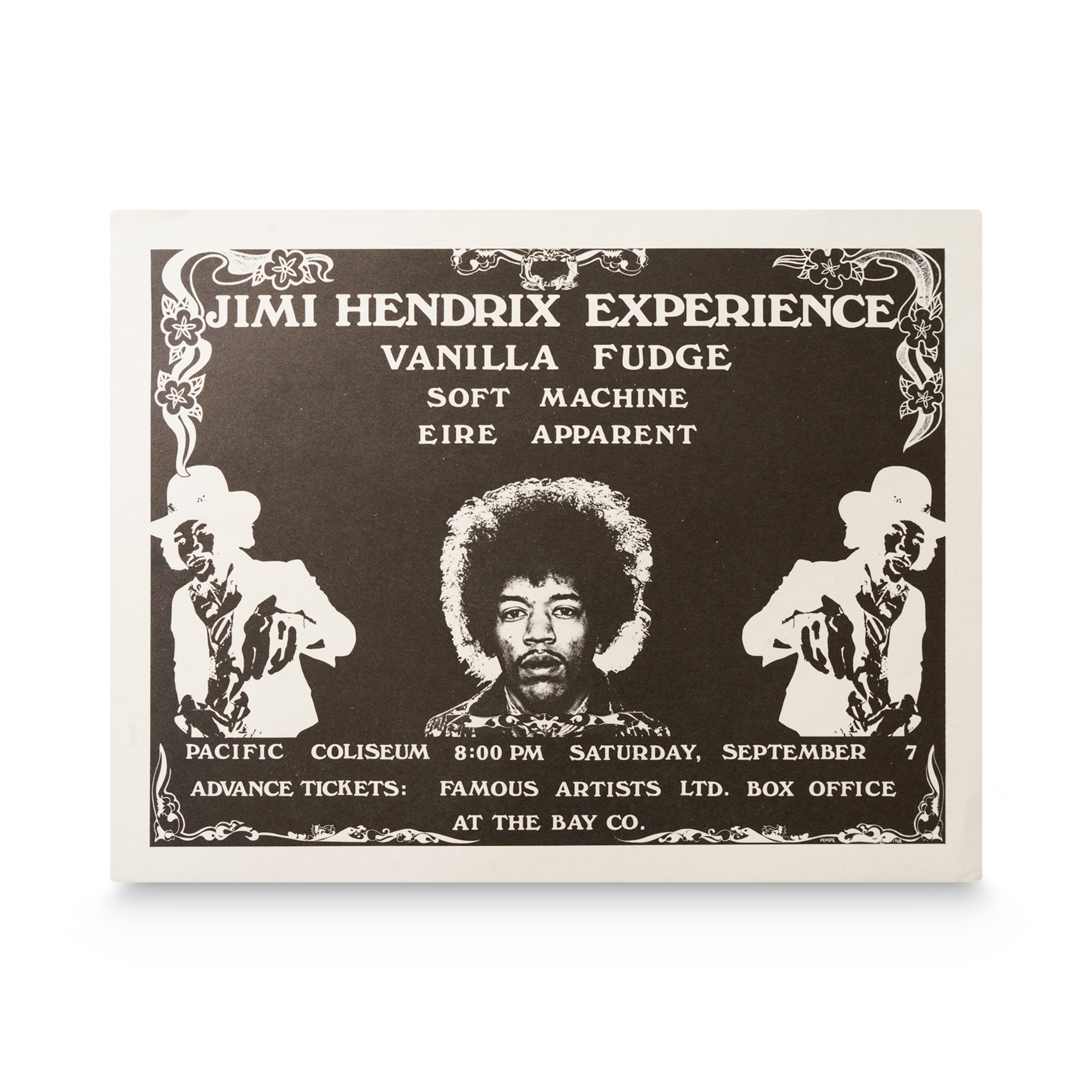 Hendrix, Jimi -- 1968 [Handbill]