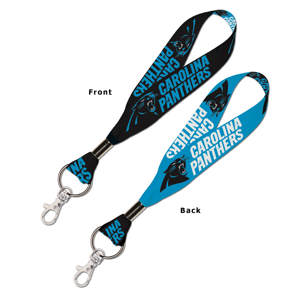 Carolina Panthers Wristlet Keystrap