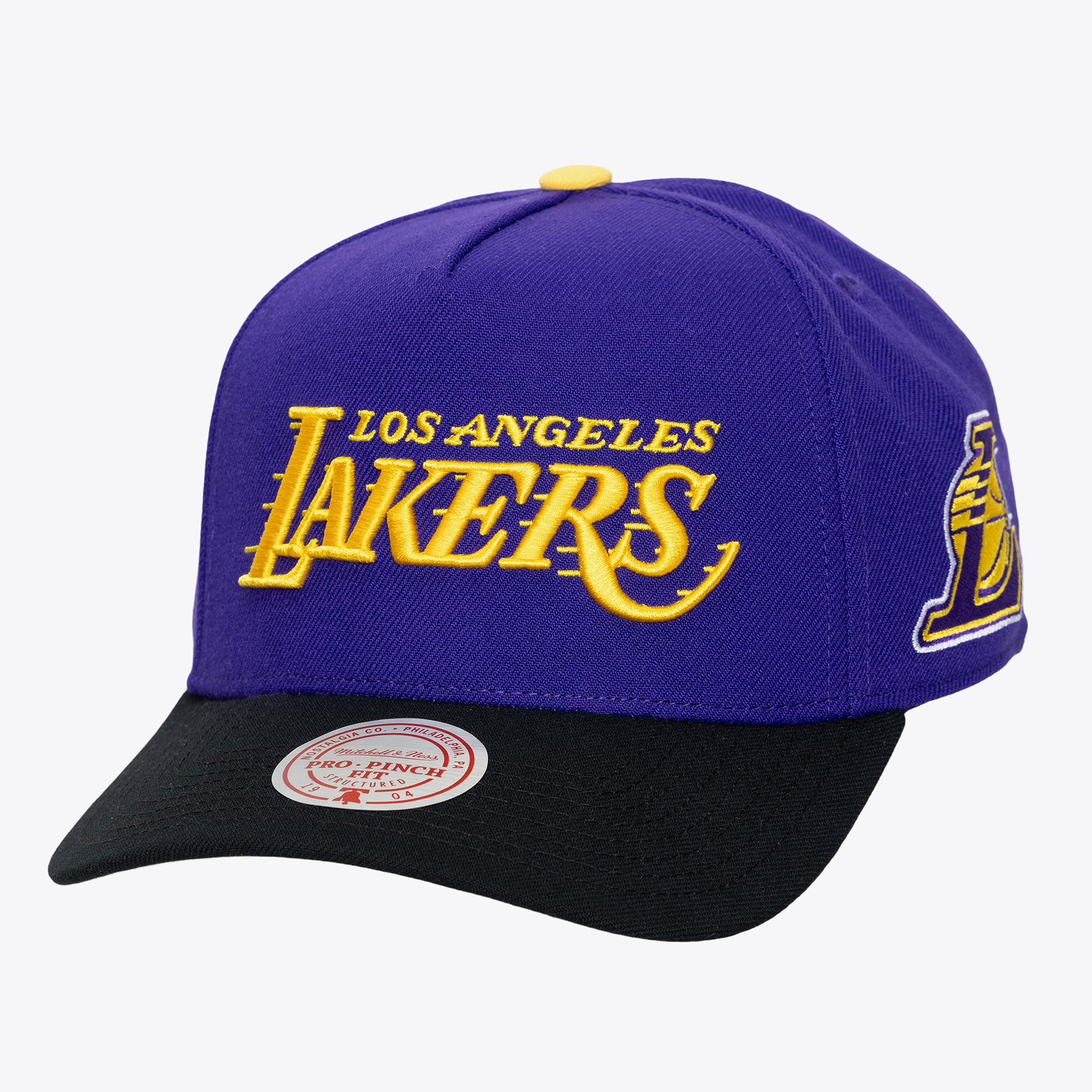 Los Angeles Lakers Legendary Mitchell and Ness Away Pro Snapback Hat