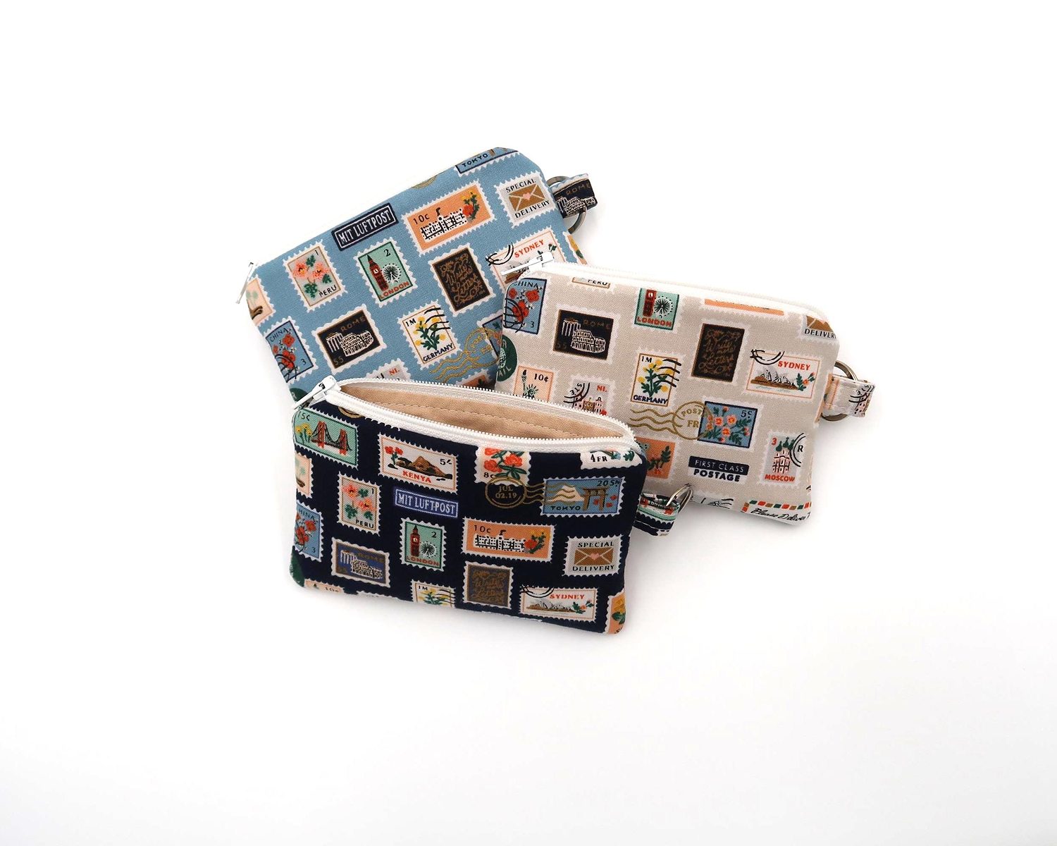 Keychain Pouch – Postage Stamps, photo 14 of 15