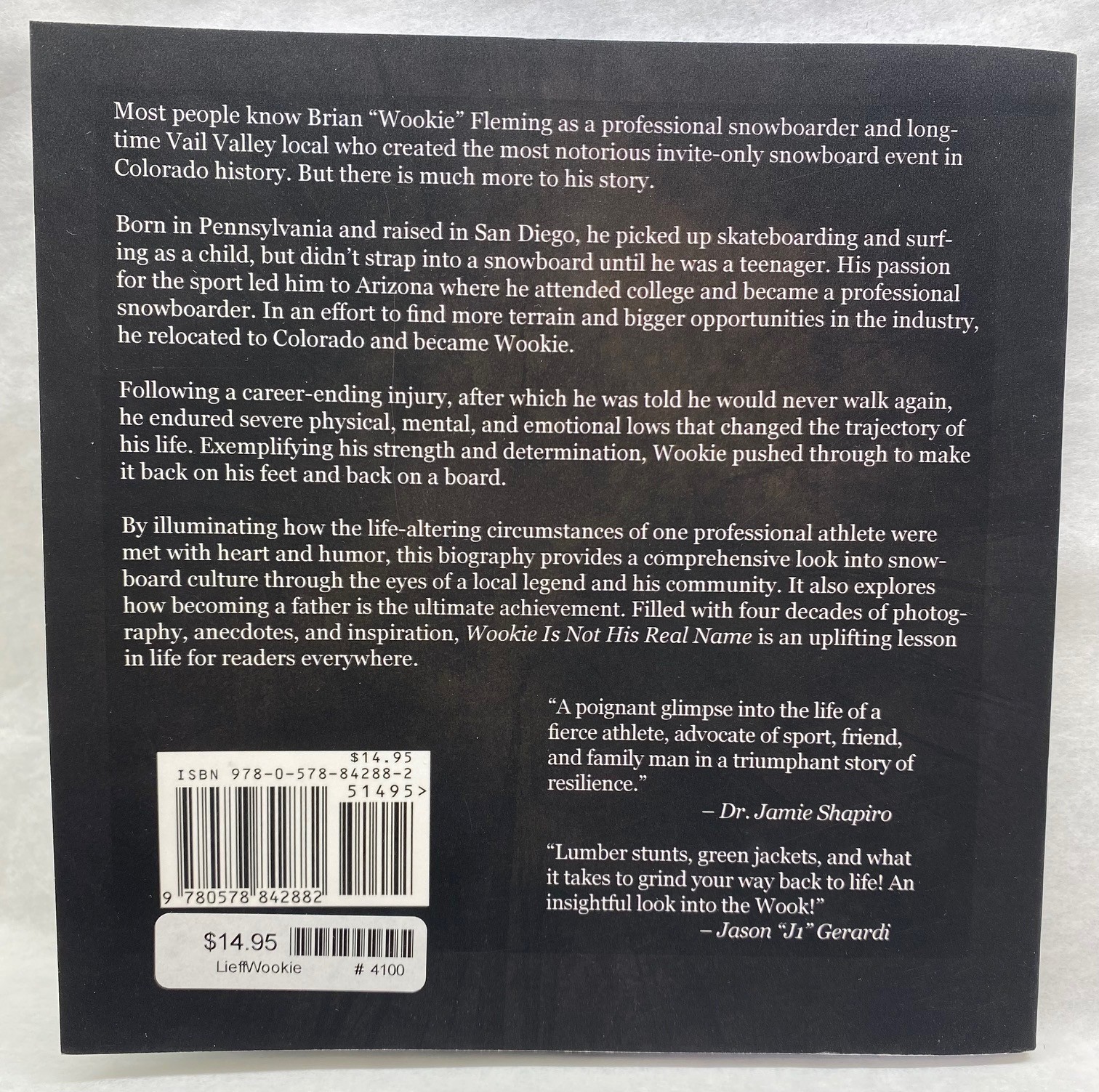 Wookie is Not His Real Name