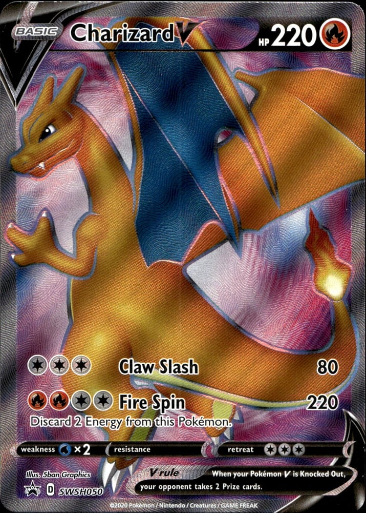 Charizard V - SWSHP SWSH050/307