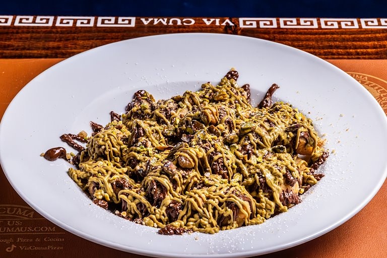 Angioletti al Pistacchio e Nutella