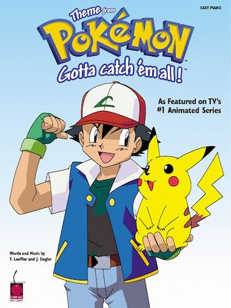 Pokemon Theme from Gotta Catch Em All Easy Piano