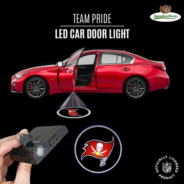 Tampa Bay Buccaneers LED Car Door Light Projector