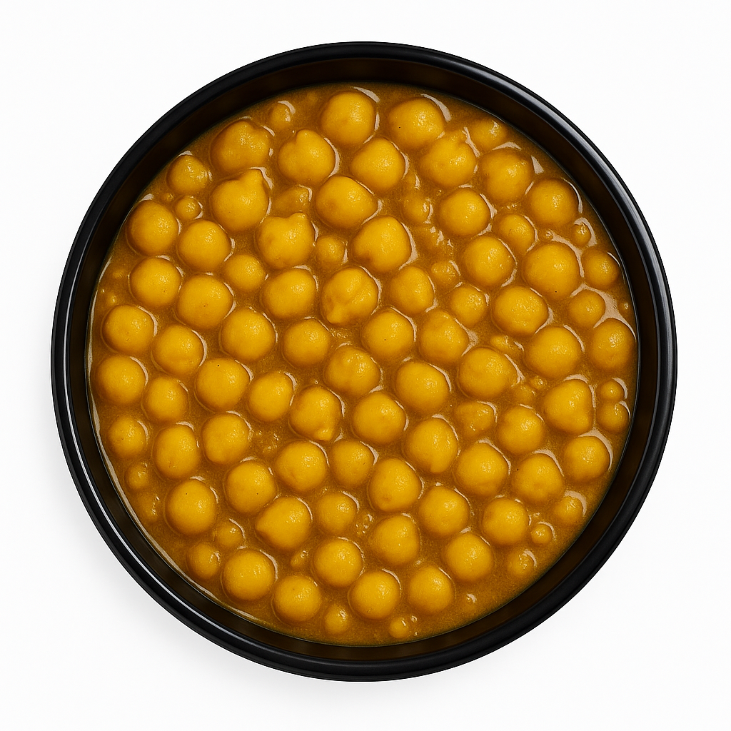 CURRY CHICK PEAS BY THE OZ