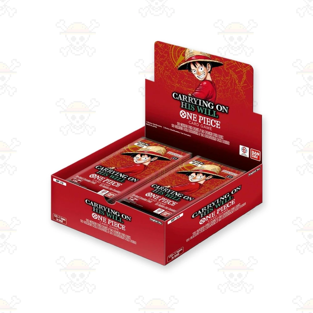 One Piece OP-13 Carrying On His Will Booster Box