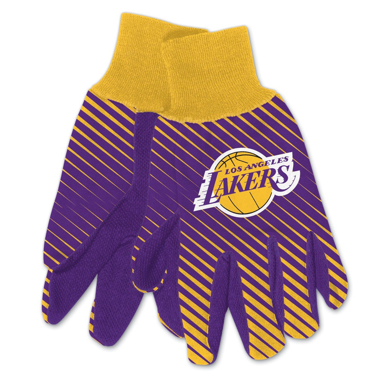 Los Angeles Lakers Two Tone Gloves