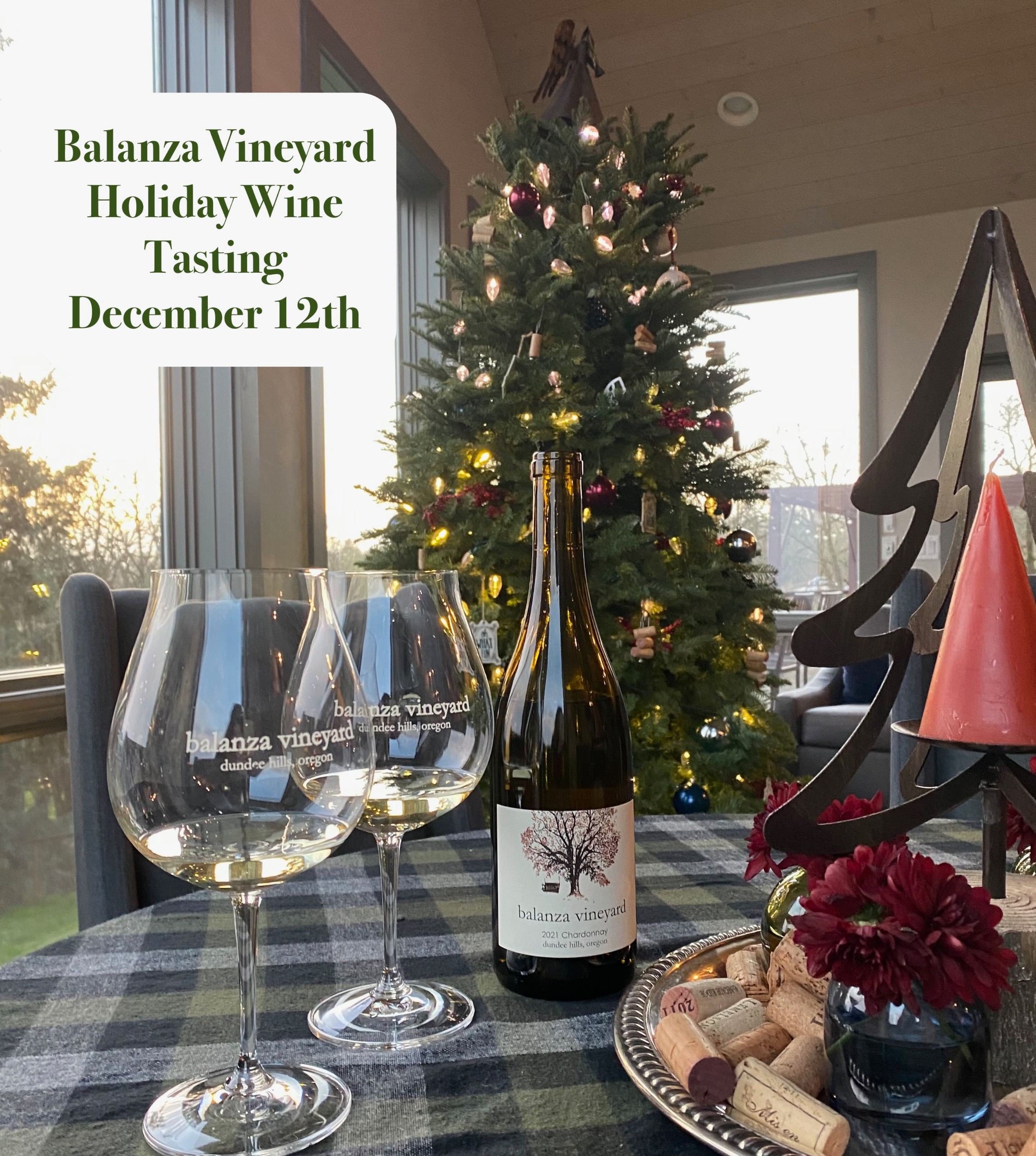 Holiday Wine Tasting December 12th