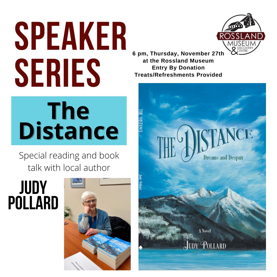 November Speaker Series with Judy Pollard: The Distance: Dreams and Despair