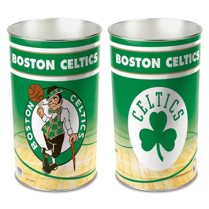 Boston Celtics Wastebasket 15"