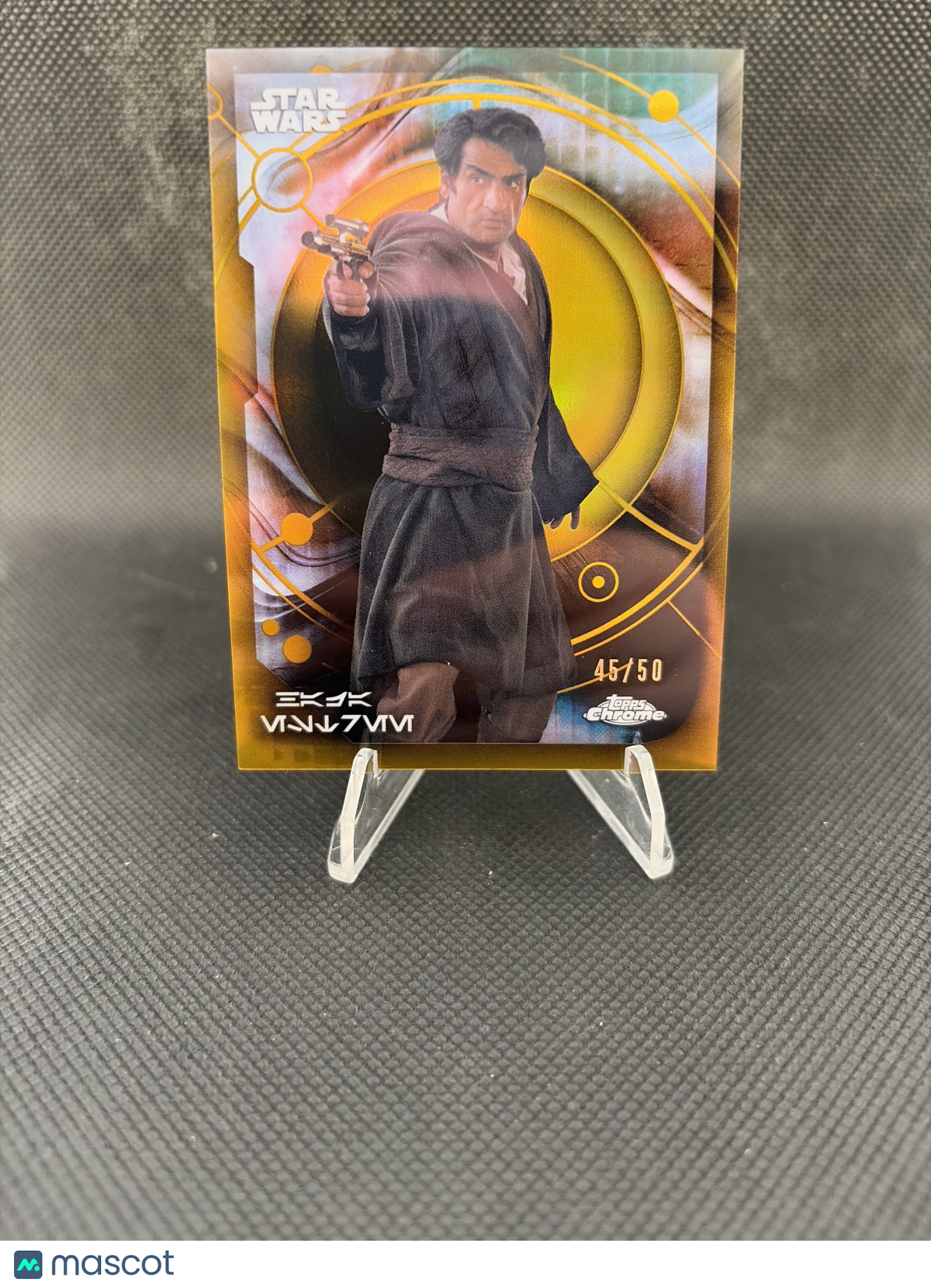 2026 Topps Chrome Star Wars Kumail Nanjiani Gold Refractor /50