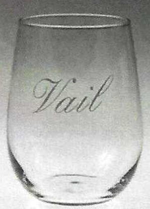 Vail Stemless Wine Glass