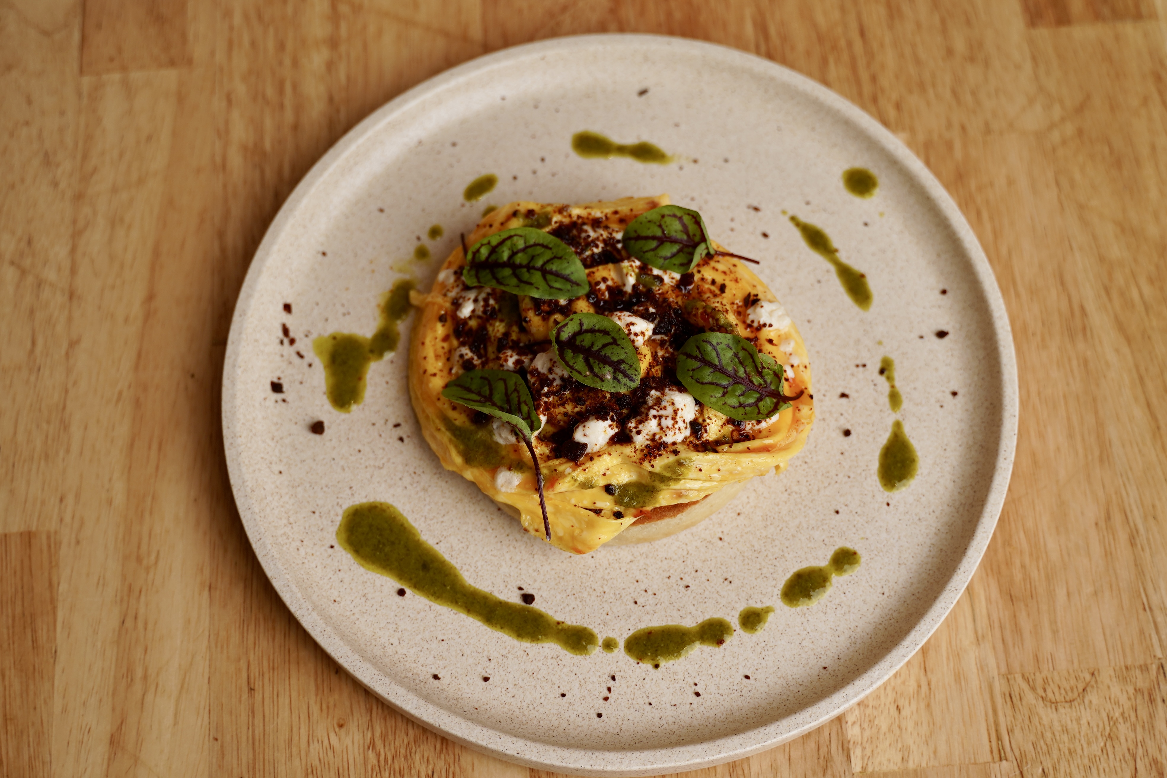 Chilli Eggs on Wholly Crumpet