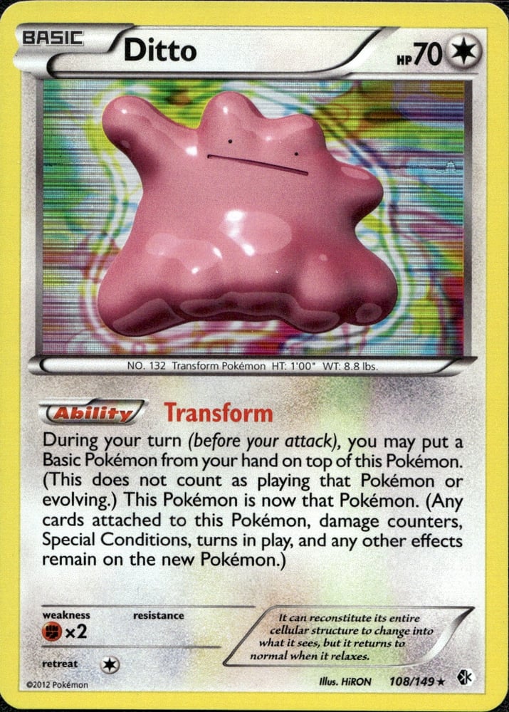 Ditto - BW7 108/149
