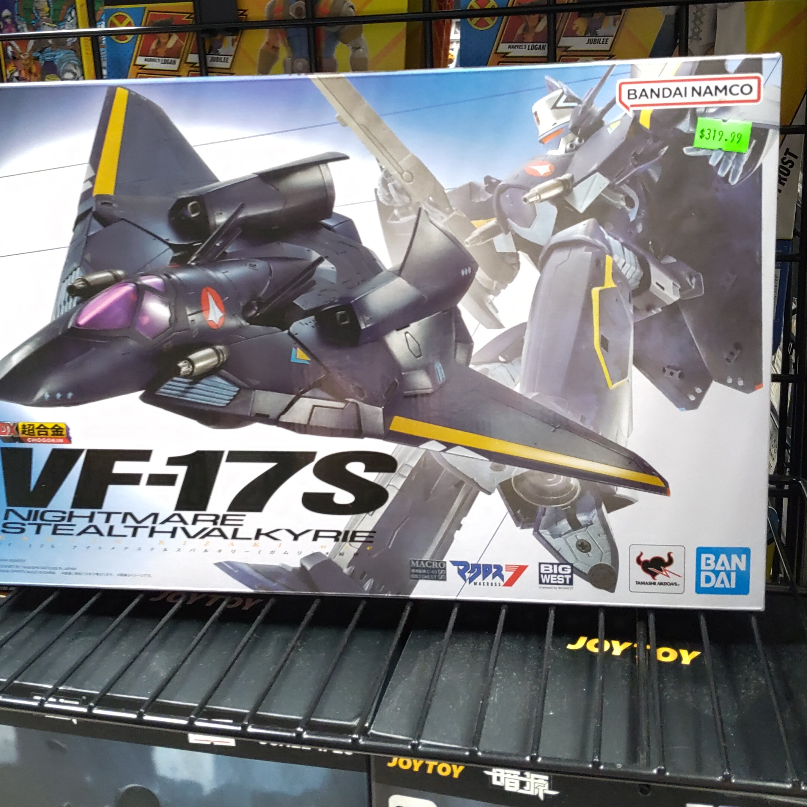 Bandai  VF-17S Nightmare Stealth Valkyrie