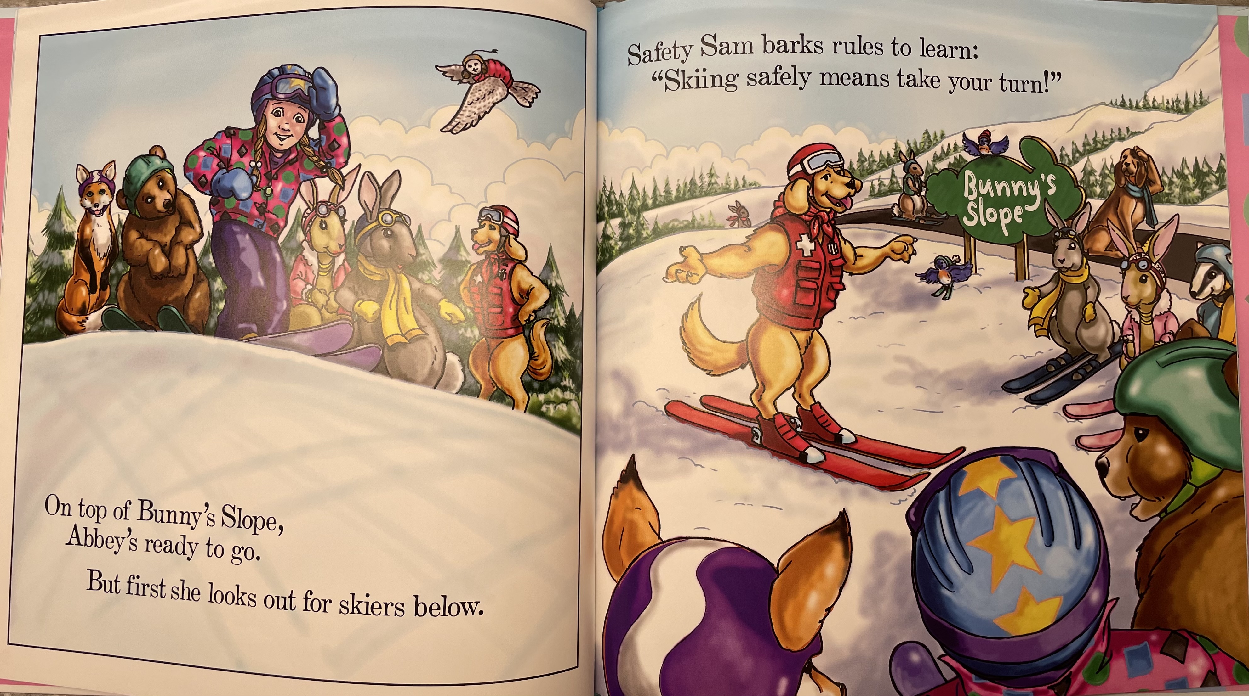 Abbey Goes Skiing!