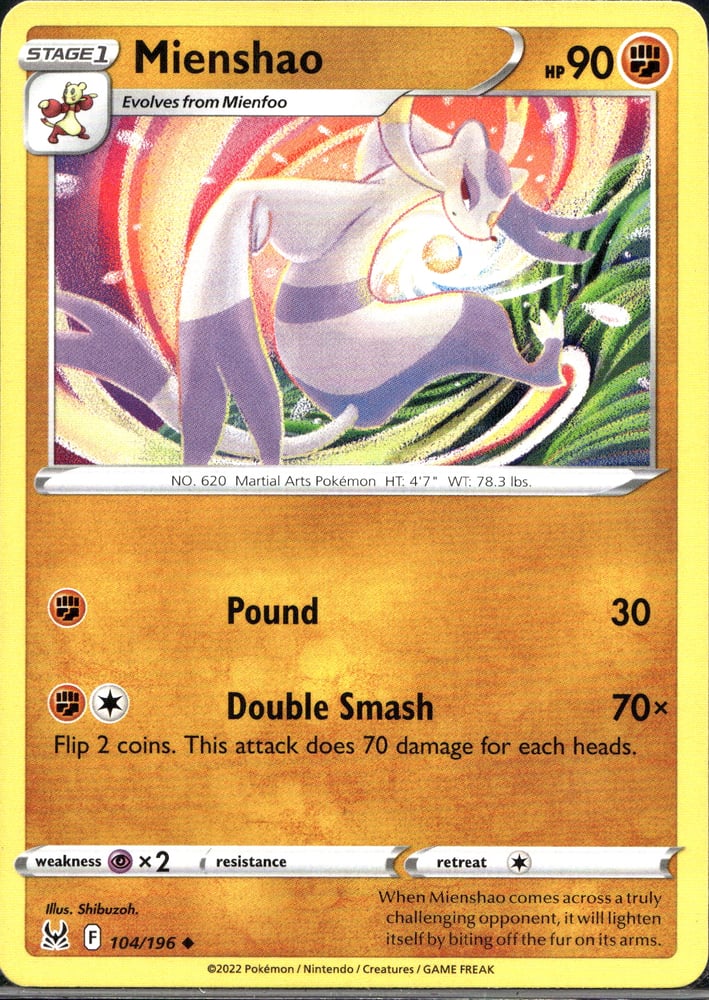 Mienshao - SWSH11 104/196