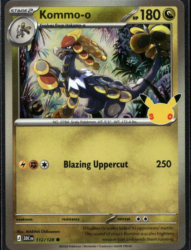 Kommo-o - 30TH 112/128