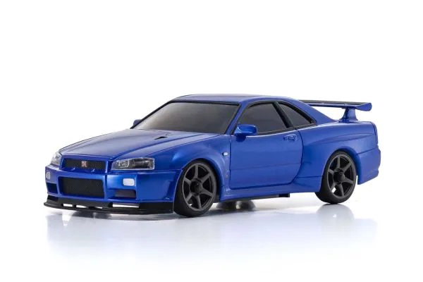 Mini Z Nissan Skyline Metallic Blue 32629MB