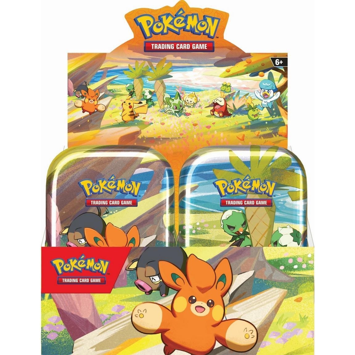 Pokemon Trading Card Game: Paldea Friends Mini Tin (Styles May Vary)