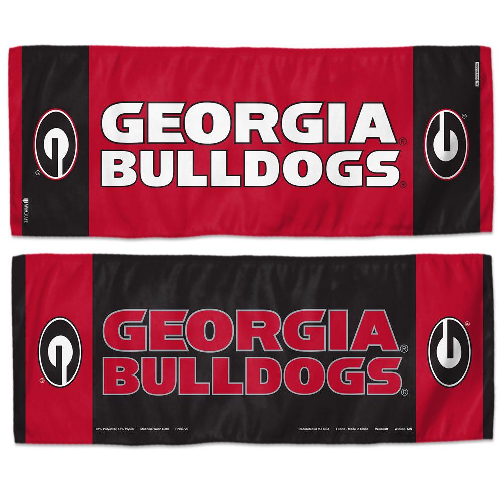 Georgia Bulldogs Cooling Towel 12x30"