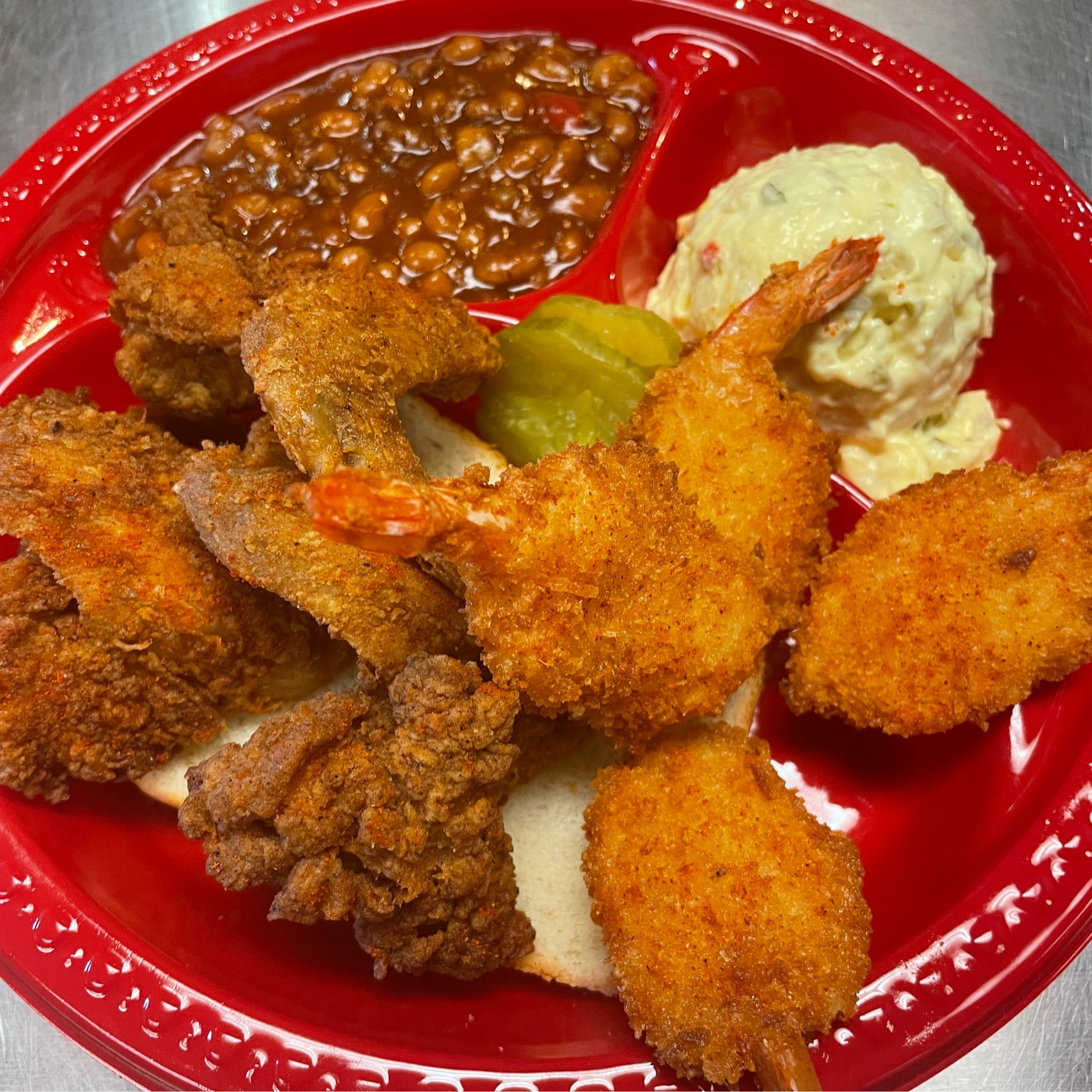 3 WINGS & 4 SHRIMP COMBO