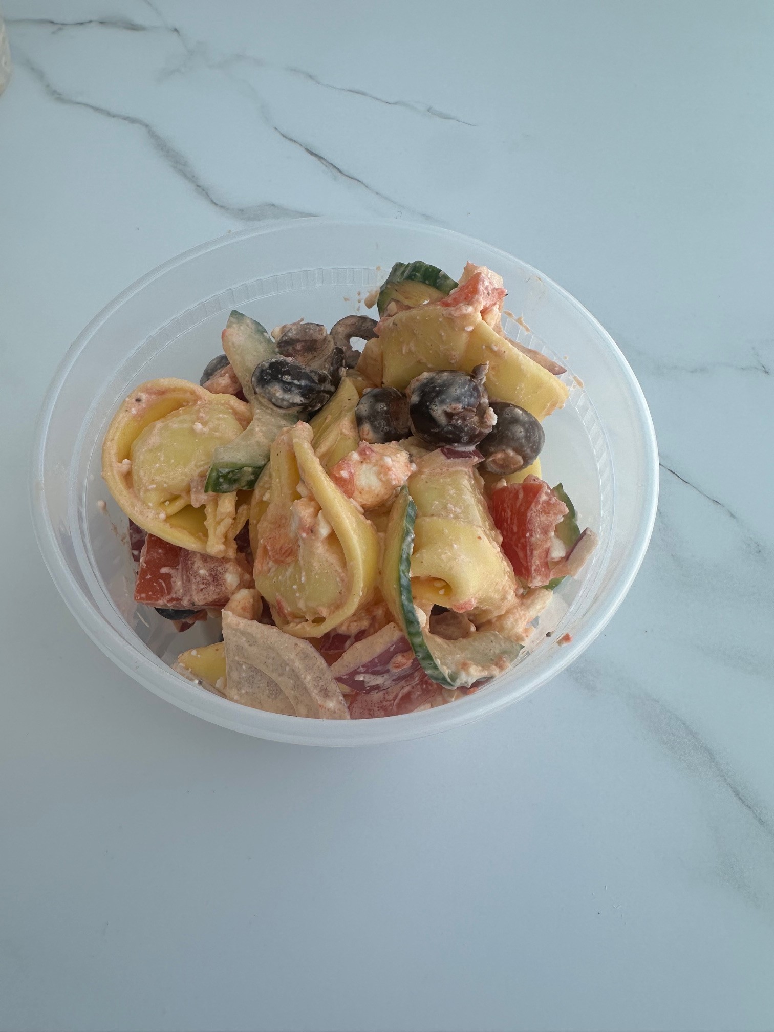 Tortellini Greek Salad