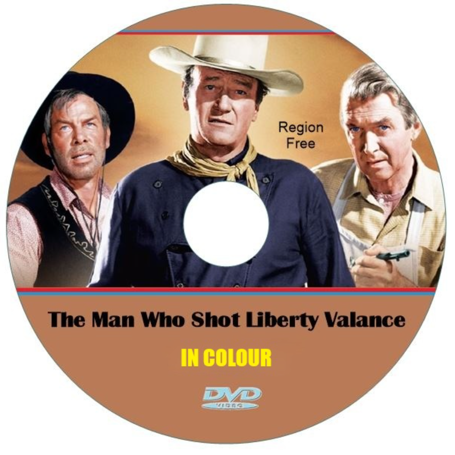 The Man Who Shot Liberty Valance. In Color. DVD