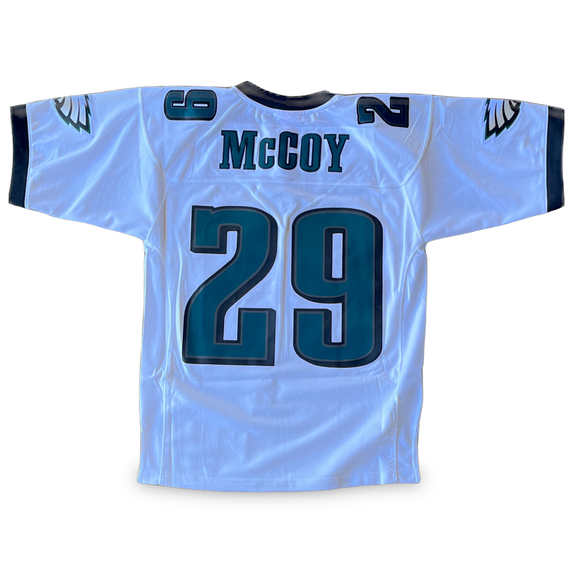 Philadelphia Eagles 2009 Lesean McCoy #25 Mitchell and Ness White Jersey