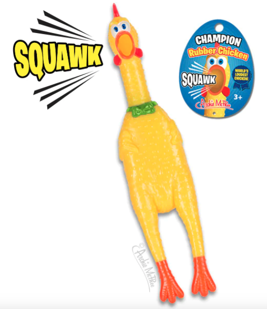Champion Rubber Squawk Chicken