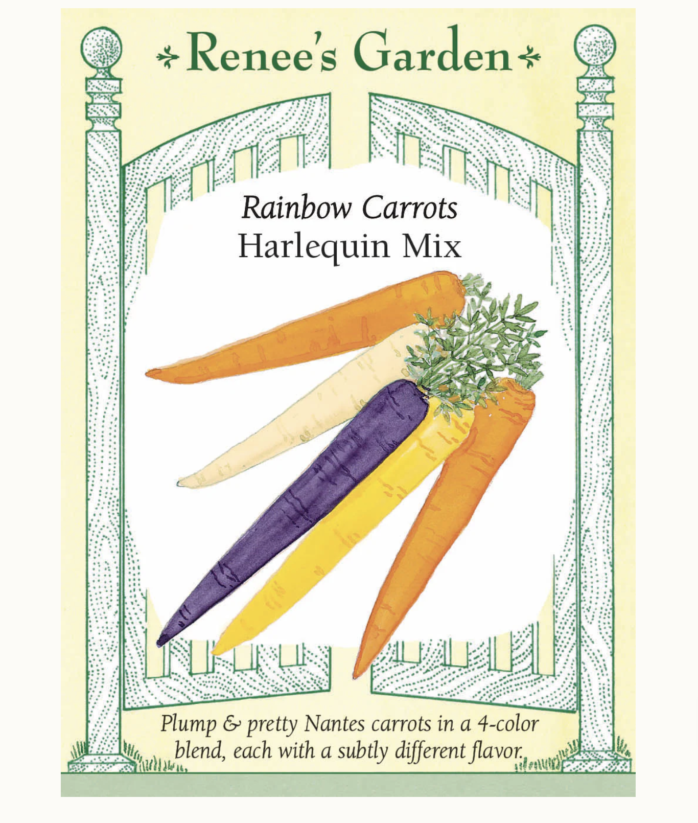 Renee's Garden | Rainbow Carrots Harlequin Mix