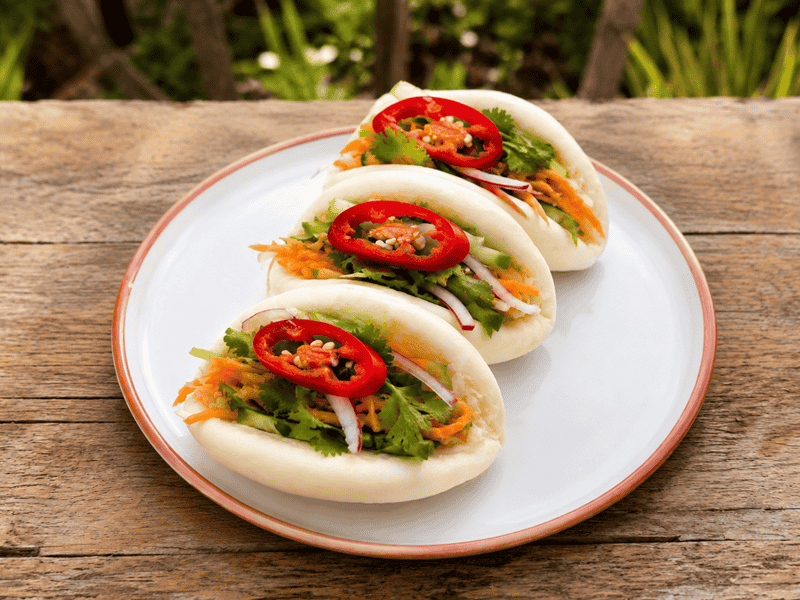 Veggies Bao Bun (3pcs)
