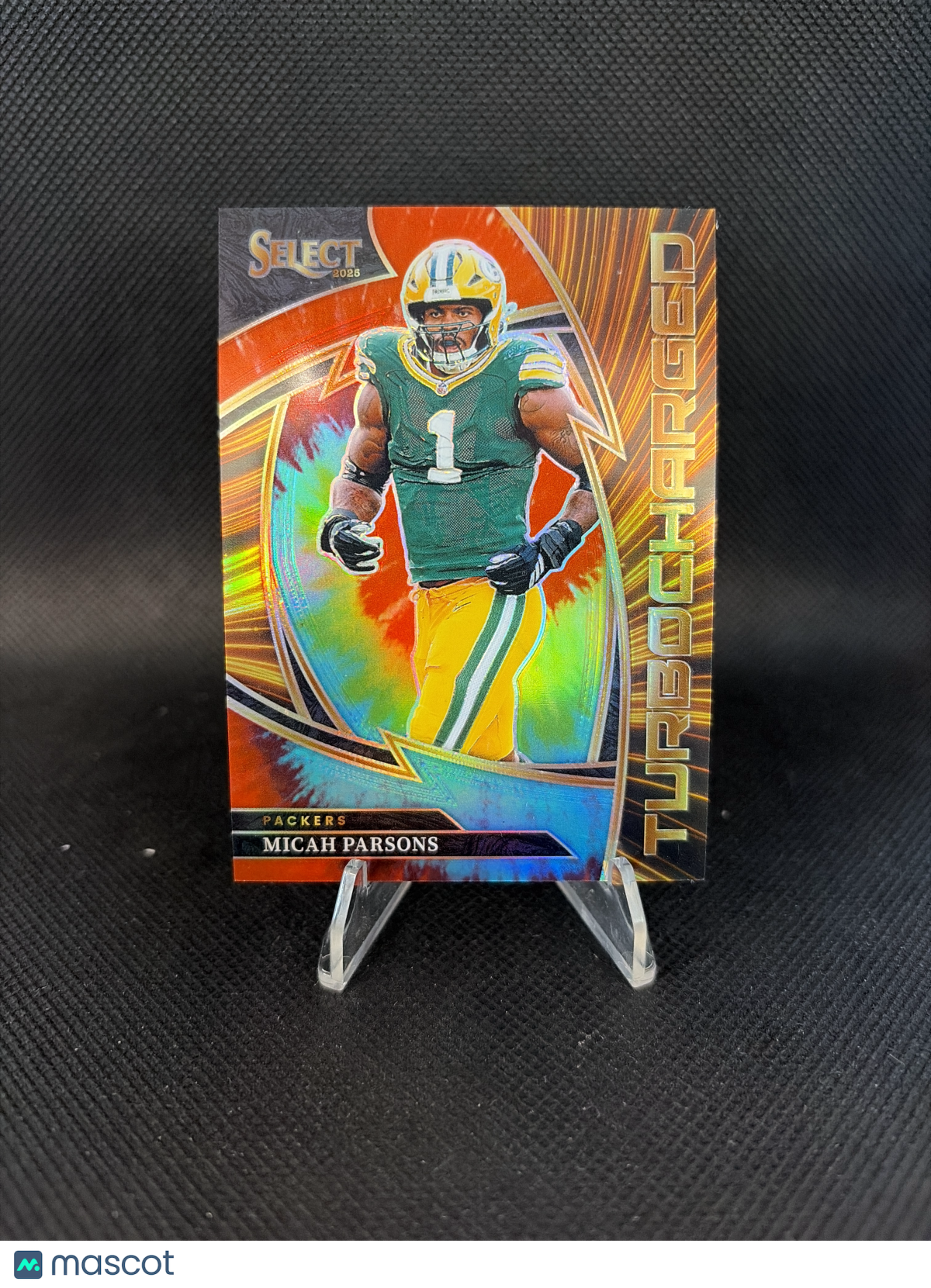 2025 Panini Select Turbocharged Micah Parsons Tie-Dye Prizm /25