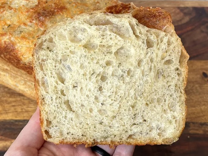 Photo of Italian Herbs and Cheese Sourdough