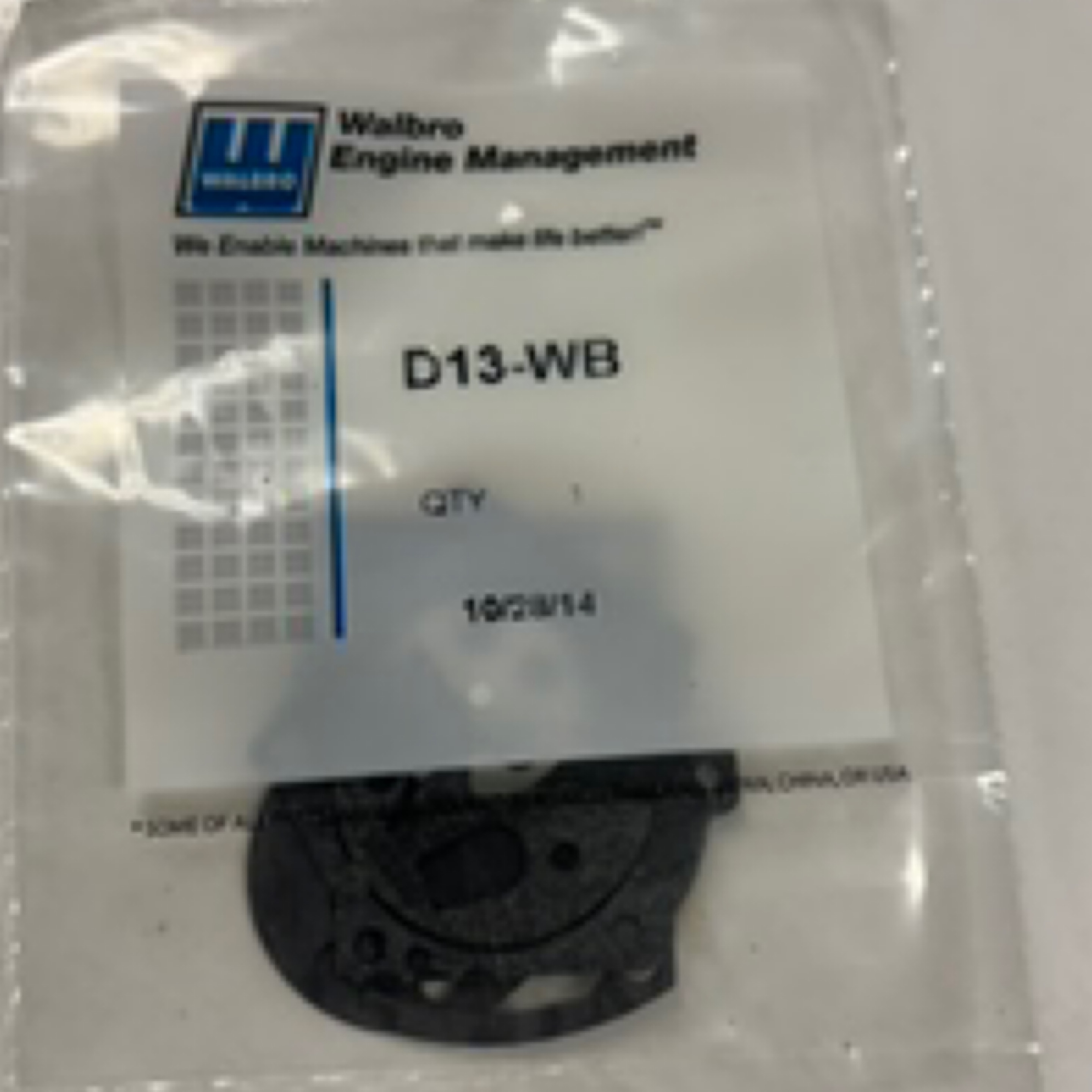 Walbro Diaphgram Kit Unleaded Petrol D13-WB