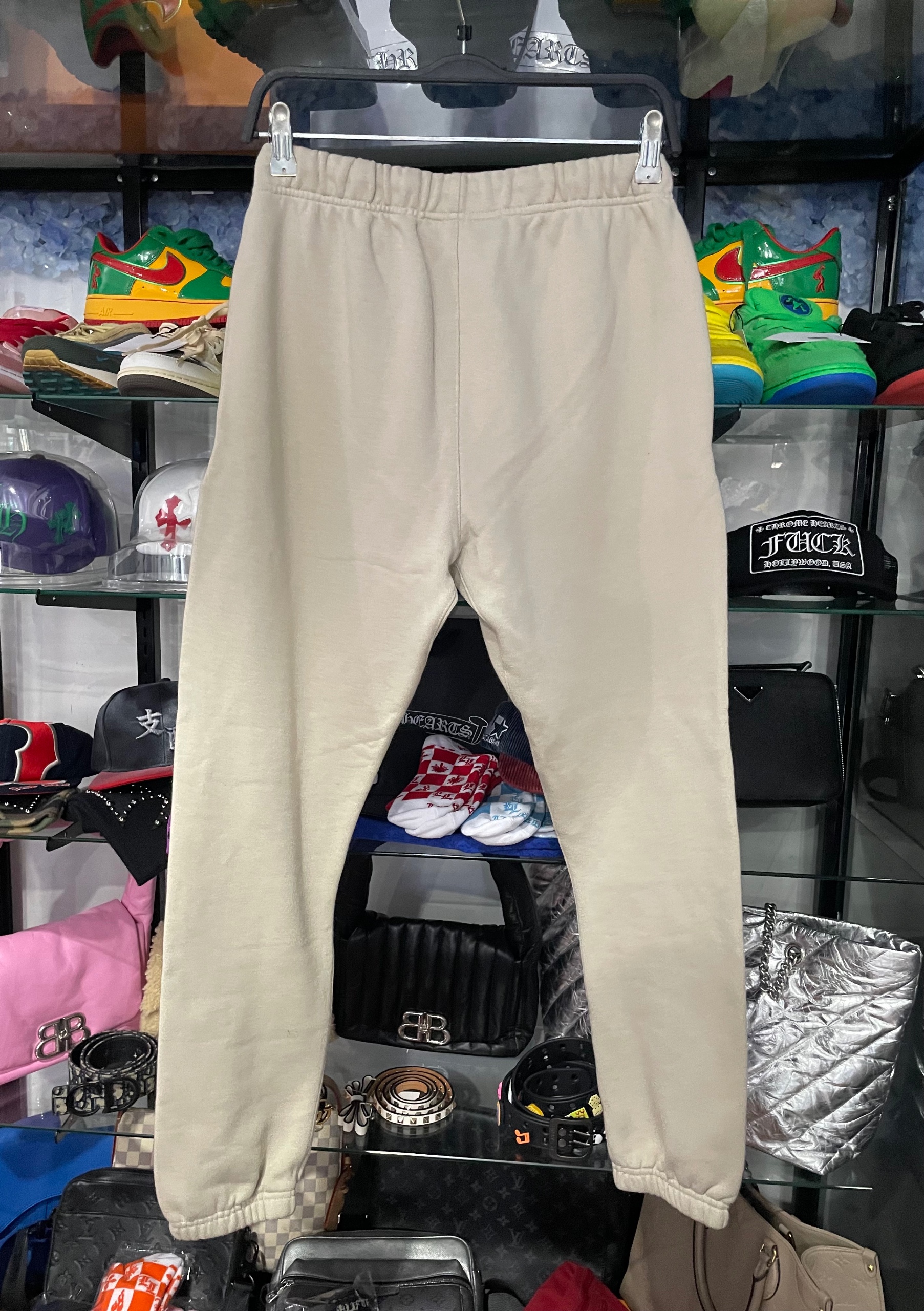 essential fear of god light brow sweat pants size XS (used), size XS, used condition — photo 2 of 2