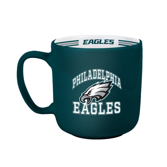 Philadelphia Eagles Team Stripe Design Coffee Mug 15oz
