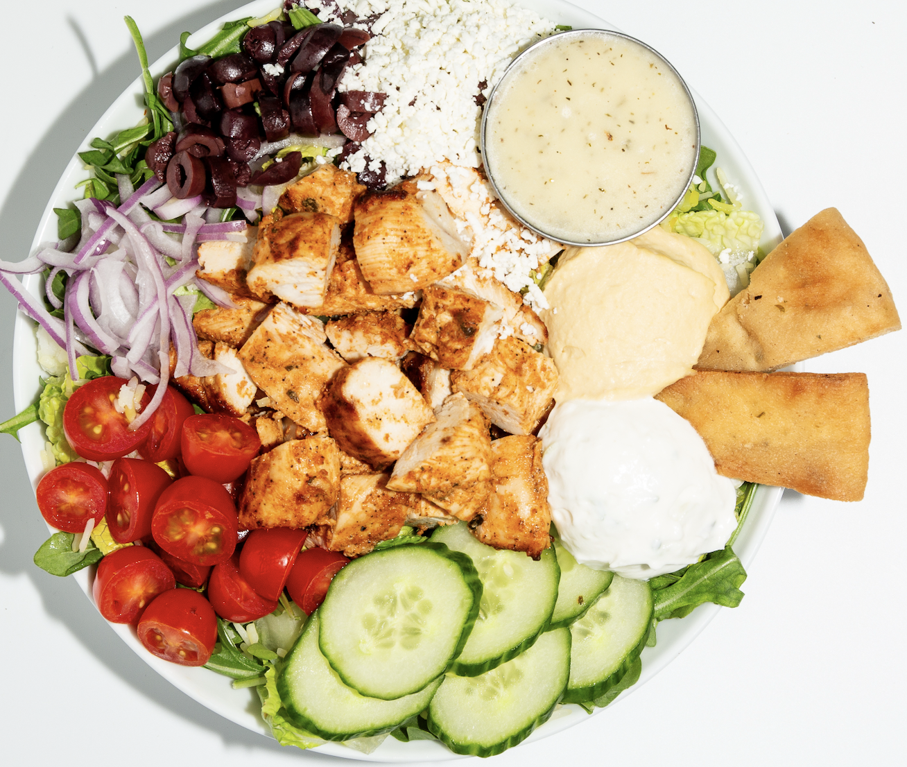 Chicken Greek Bowl