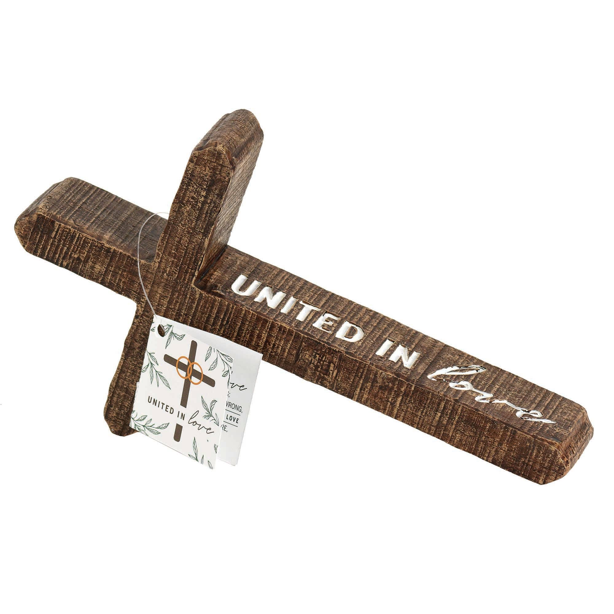 🍗MARRIAGE UNITED IN LOVE TABLETOP CROSS
