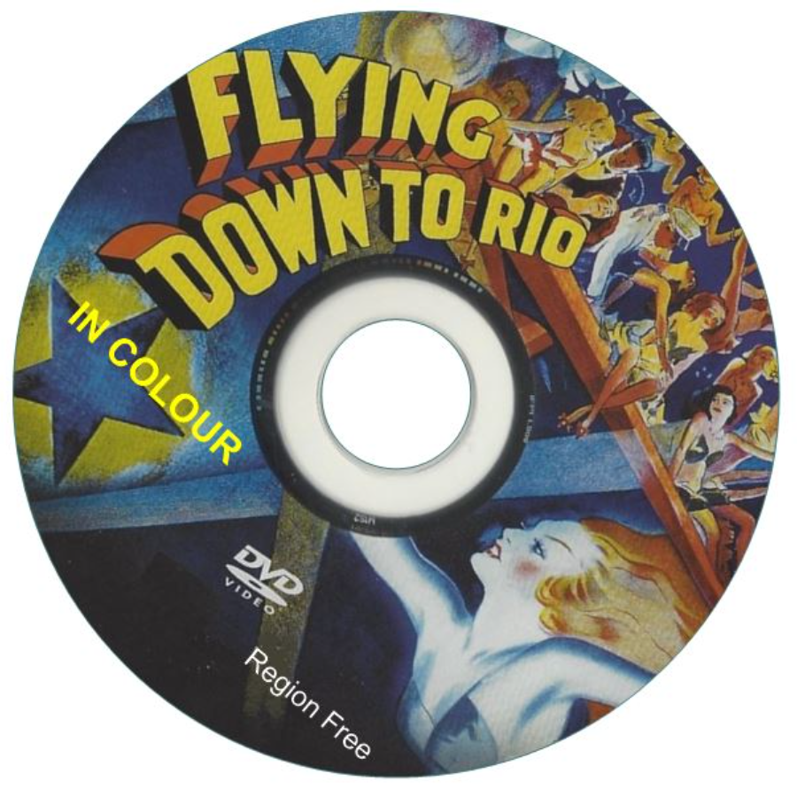Flying Down to Rio in Color. DVD