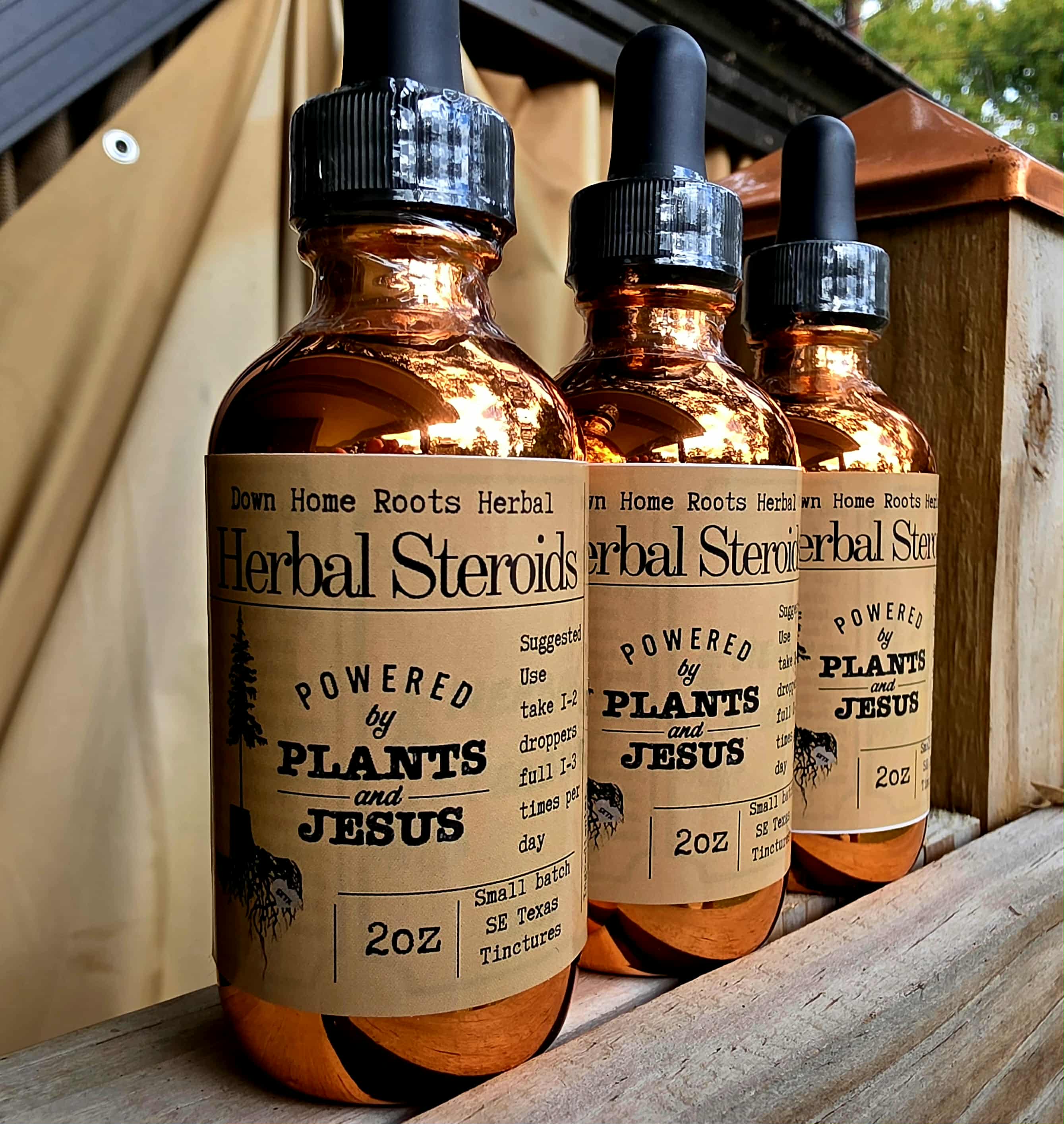 Herbal Steroid tincture
