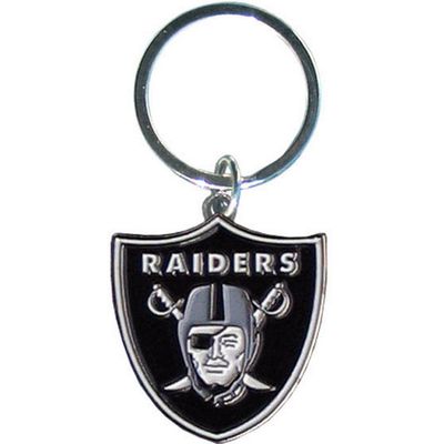 Las Vegas Raiders Cloisonne Metal Keychain