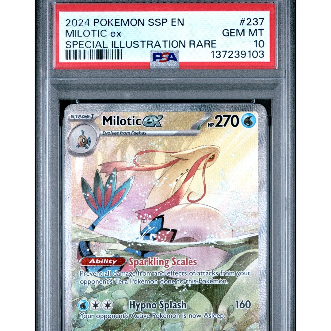 Psa 10 Milotic SIR Graded Card